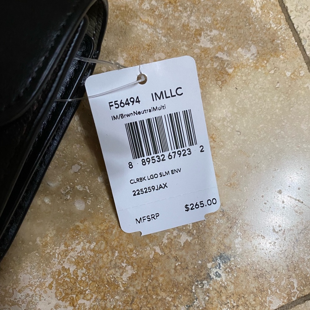 Coach wallet new with tags .. never used